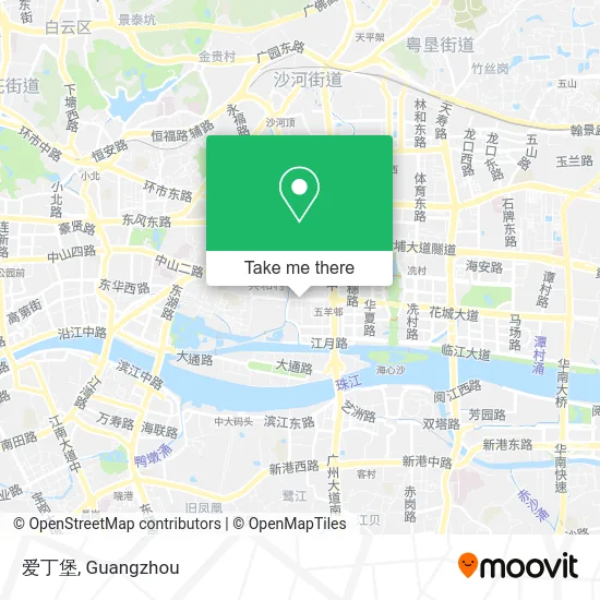爱丁堡 map