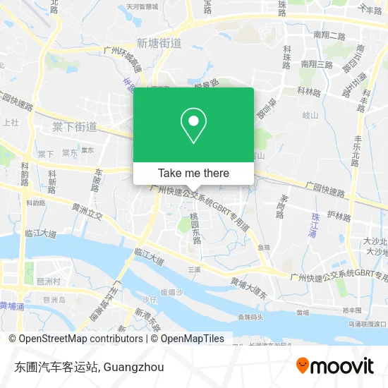 东圃汽车客运站 map