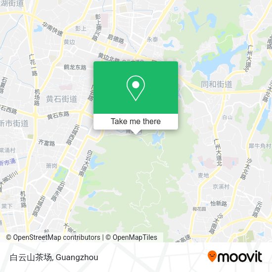 白云山茶场 map
