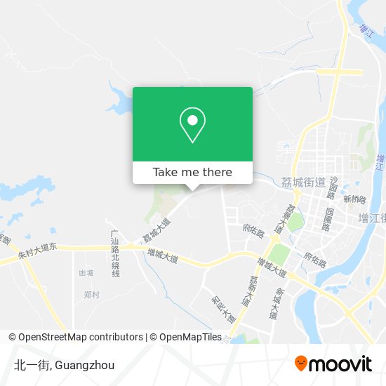 北一街 map