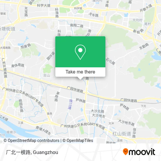 厂北一横路 map