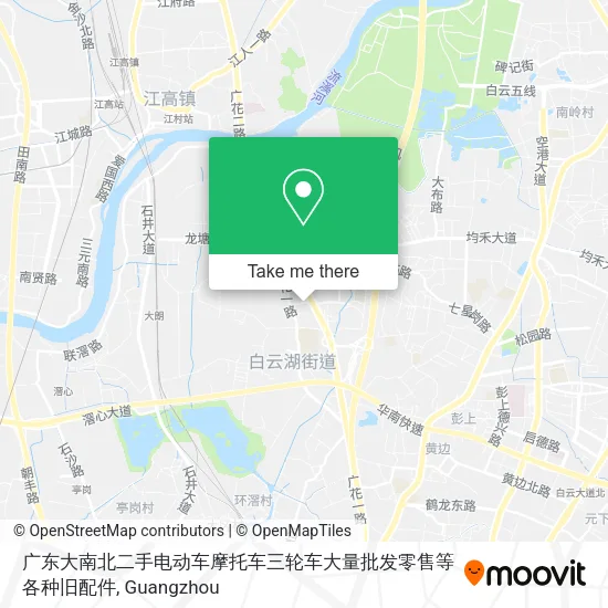 广东大南北二手电动车摩托车三轮车大量批发零售等各种旧配件 map