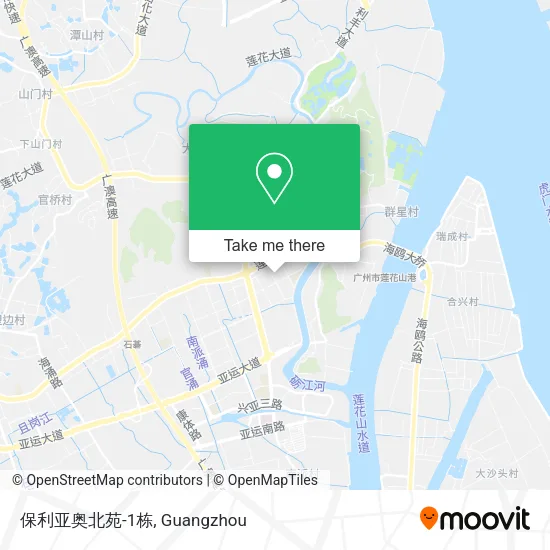 保利亚奥北苑-1栋 map