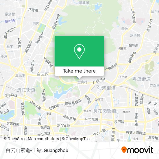 白云山索道-上站 map
