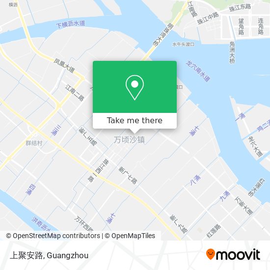上聚安路 map