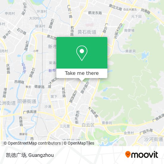凯德广场 map