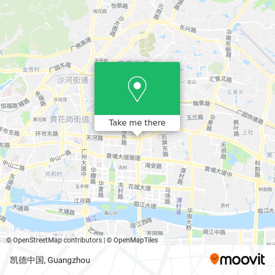 凯德中国 map