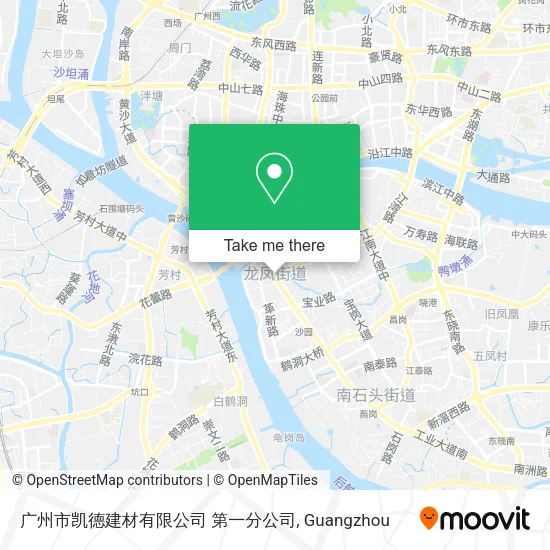 广州市凯德建材有限公司 第一分公司 map