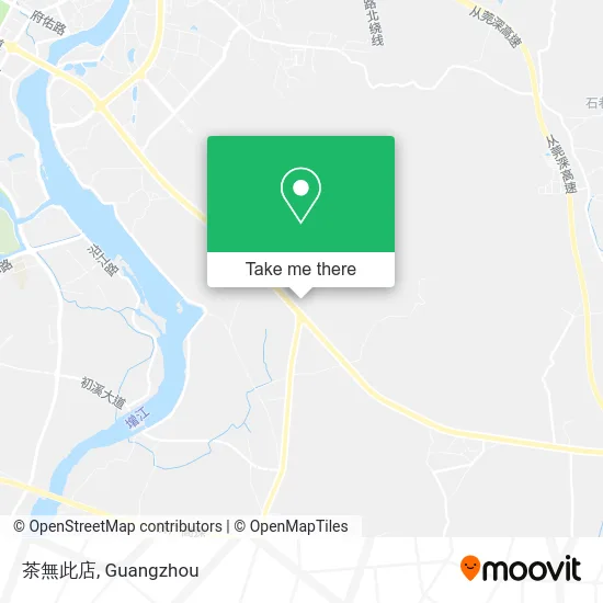 茶無此店 map
