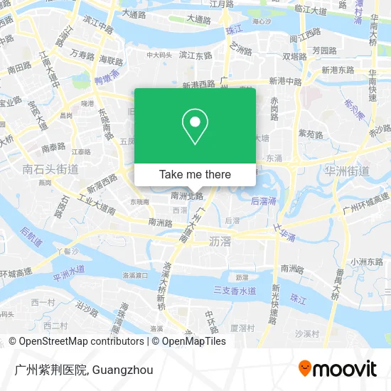 广州紫荆医院 map