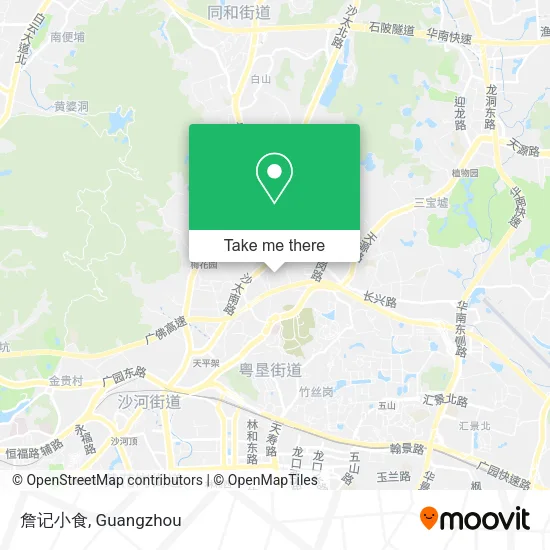 詹记小食 map