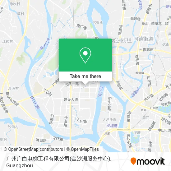 广州广白电梯工程有限公司(金沙洲服务中心) map