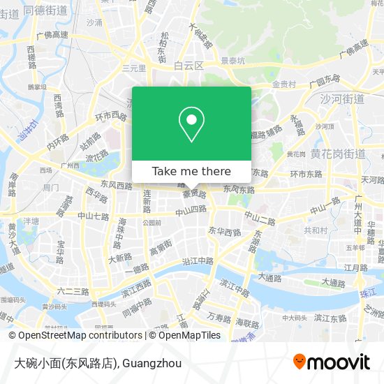 大碗小面(东风路店) map