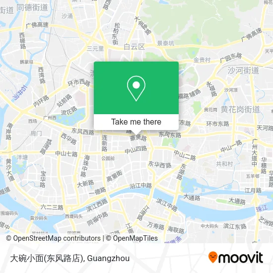 大碗小面(东风路店) map