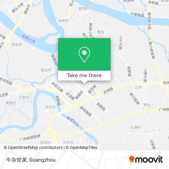 牛杂世家 map