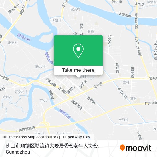 佛山市顺德区勒流镇大晚居委会老年人协会 map