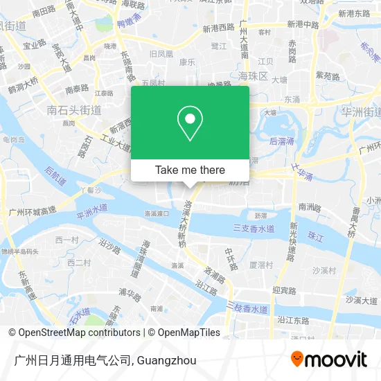 广州日月通用电气公司 map