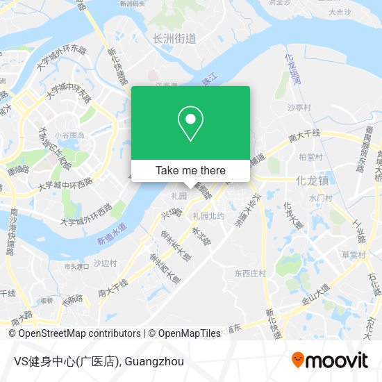 VS健身中心(广医店) map