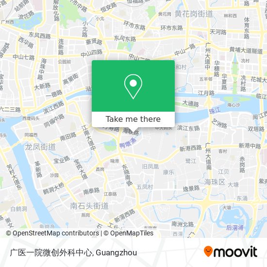 广医一院微创外科中心 map