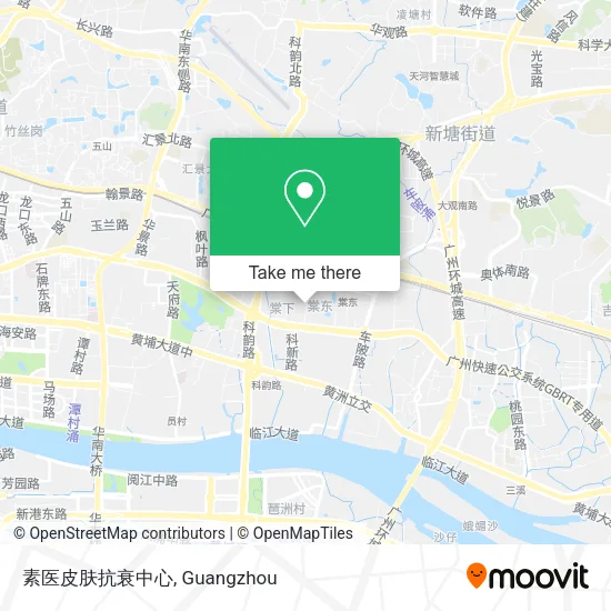 素医皮肤抗衰中心 map