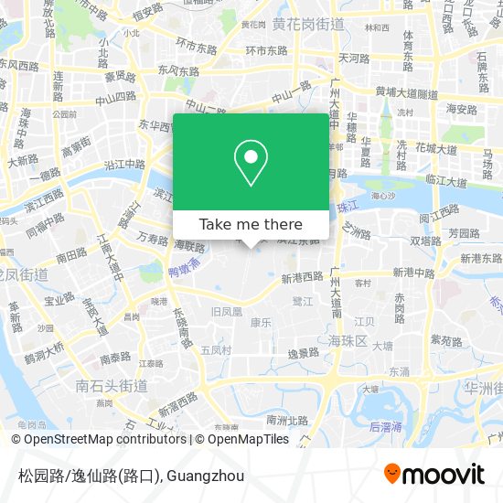 松园路/逸仙路(路口) map