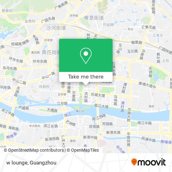 w lounge map
