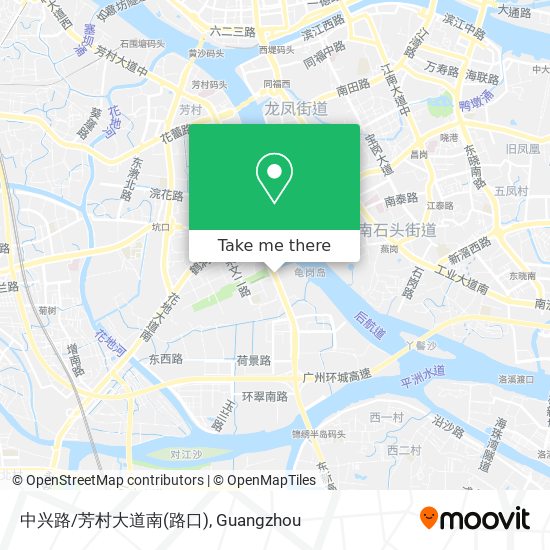中兴路/芳村大道南(路口) map