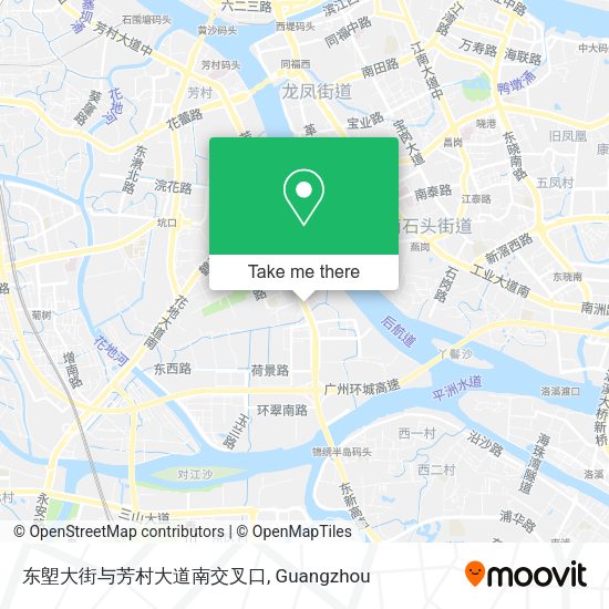 东塱大街与芳村大道南交叉口 map