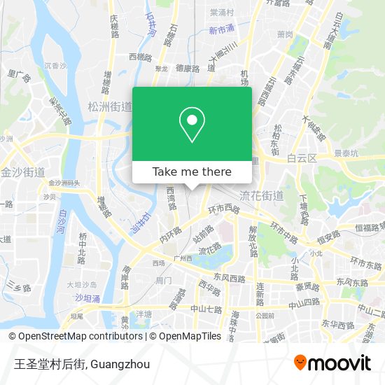 王圣堂村后街 map