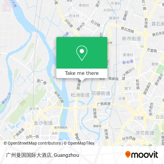 广州曼国国际大酒店 map