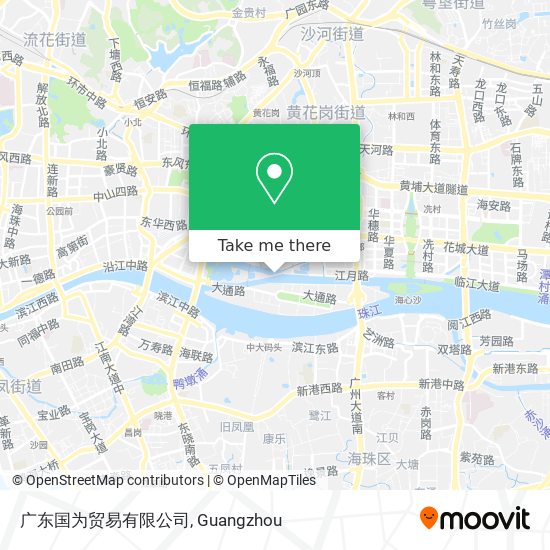 广东国为贸易有限公司 map