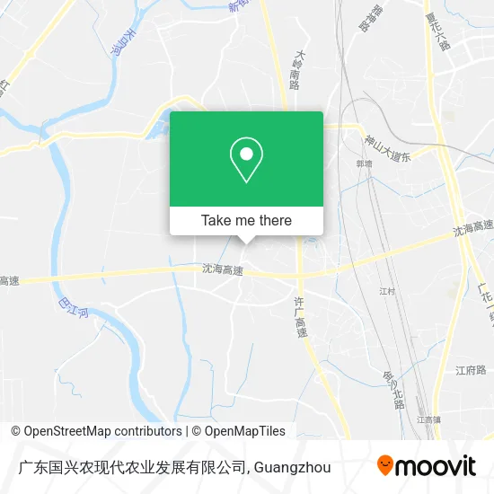 广东国兴农现代农业发展有限公司 map