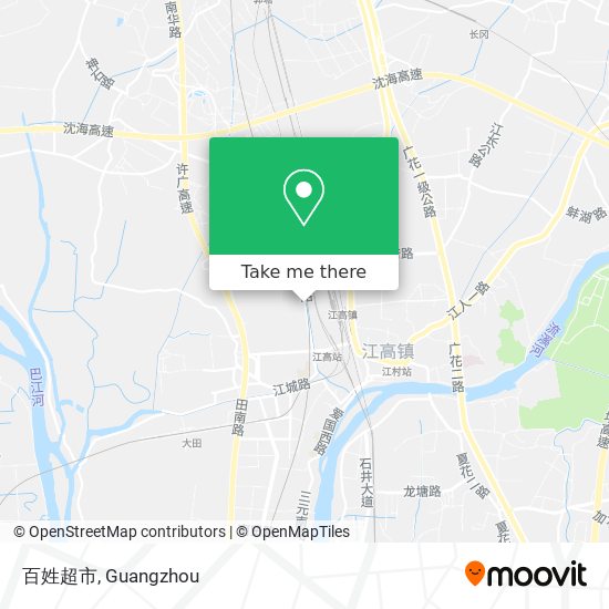 百姓超市 map