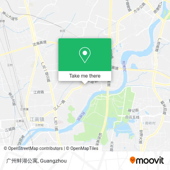 广州蚌湖公寓 map