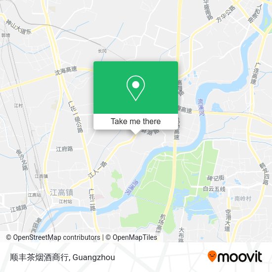 顺丰茶烟酒商行 map
