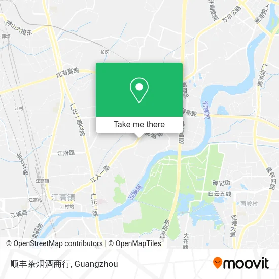顺丰茶烟酒商行 map