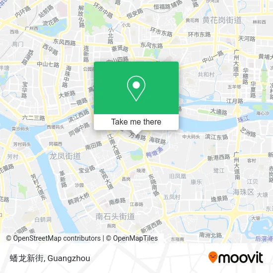 蟠龙新街 map