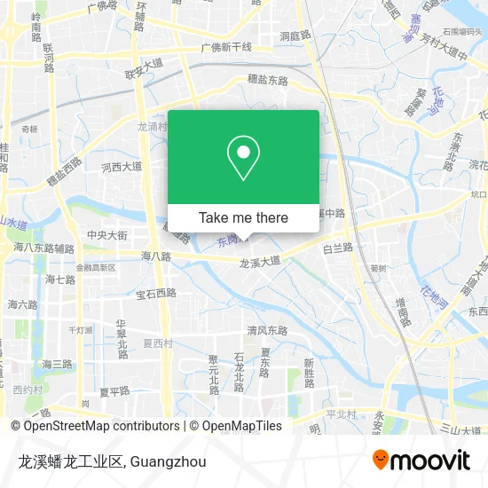 龙溪蟠龙工业区 map