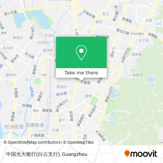 中国光大银行(白云支行) map