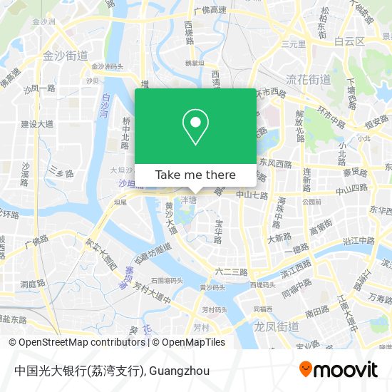 中国光大银行(荔湾支行) map