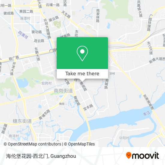 海伦堡花园-西北门 map