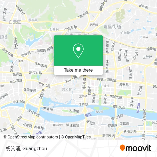 杨箕涌 map