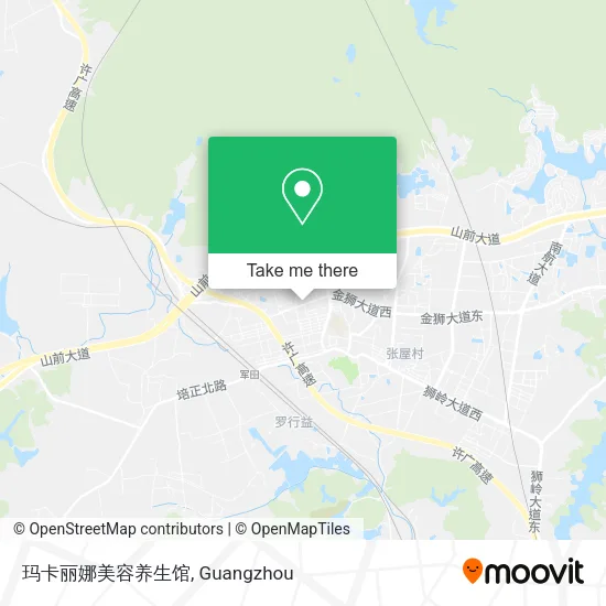 玛卡丽娜美容养生馆 map