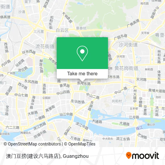 澳门豆捞(建设六马路店) map