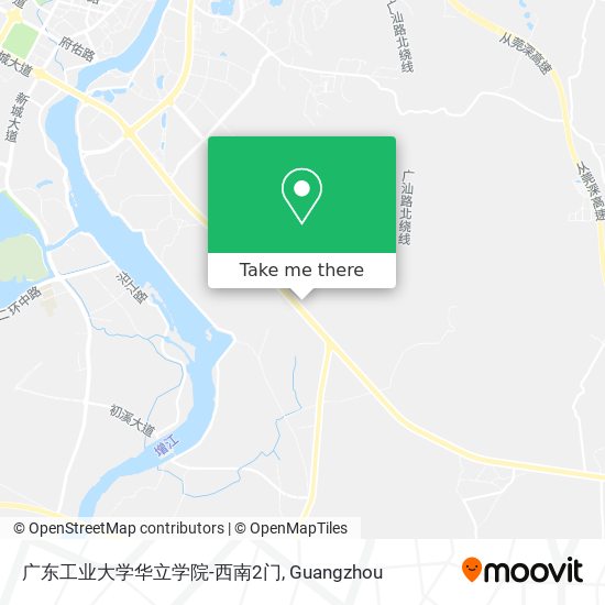 广东工业大学华立学院-西南2门 map