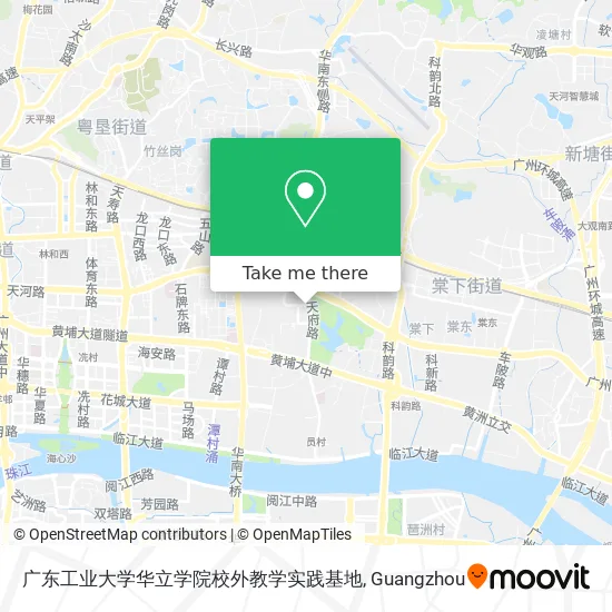 广东工业大学华立学院校外教学实践基地 map