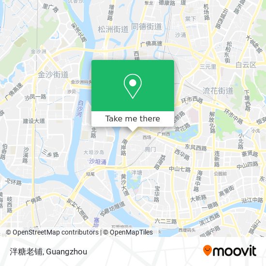泮糖老铺 map