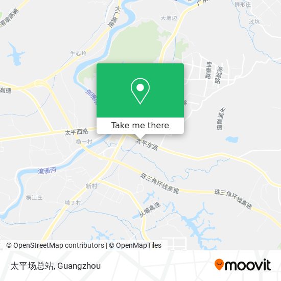 太平场总站 map