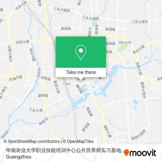 华南农业大学职业技能培训中心公共营养师实习基地 map