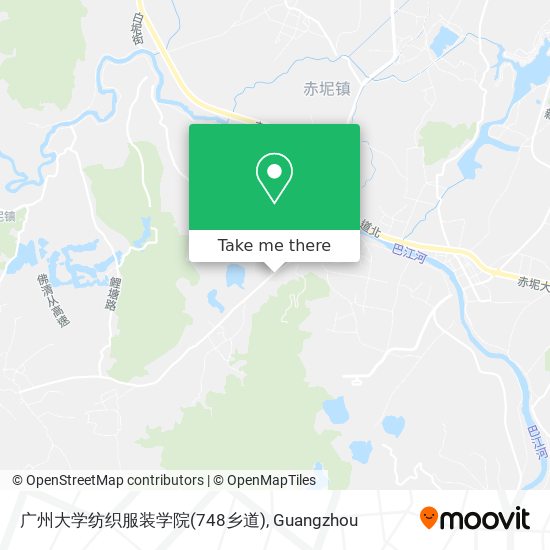 广州大学纺织服装学院(748乡道) map